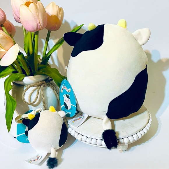 Connor Cow 🐄 Squishmallow set - Picture 2 of 3